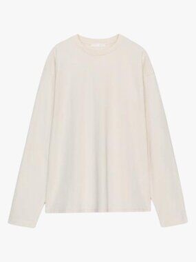 "ZARA | 100% COTTON "LONG-SLEEVE T-SHIRT